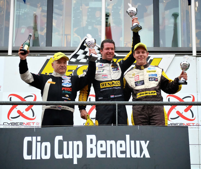 Pim van Riet podium